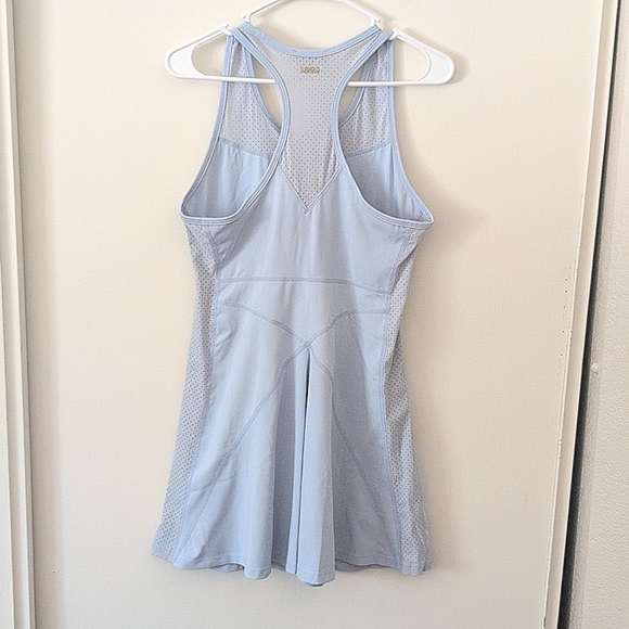 ALALA Womens Medium Racerback Serena Tennis Dress Blue Athleisure Sporty Golf - Picture 5 of 8